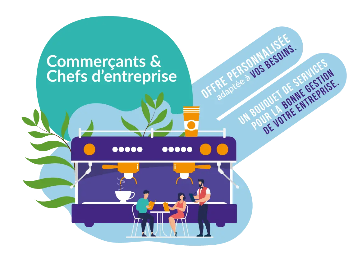 pack commerçants et chefs d'entreprise, solution comptabilité, cabinet et finance d'entreprise